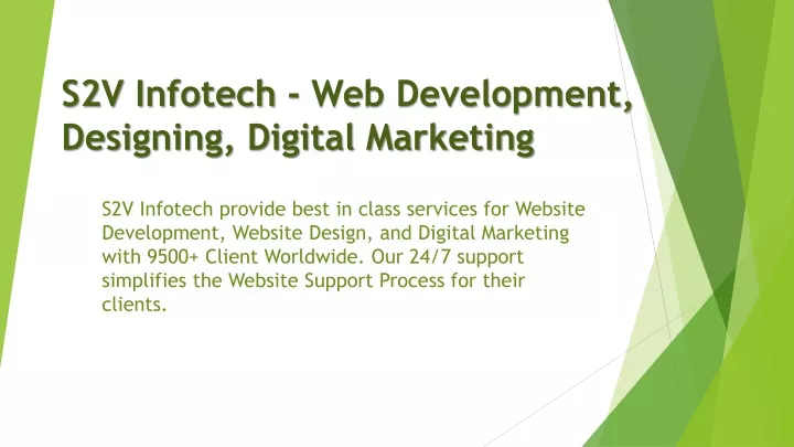 s2v infotech web development designing digital