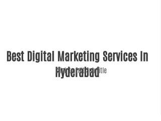 Are You Looking For Digital Marketing Services?
