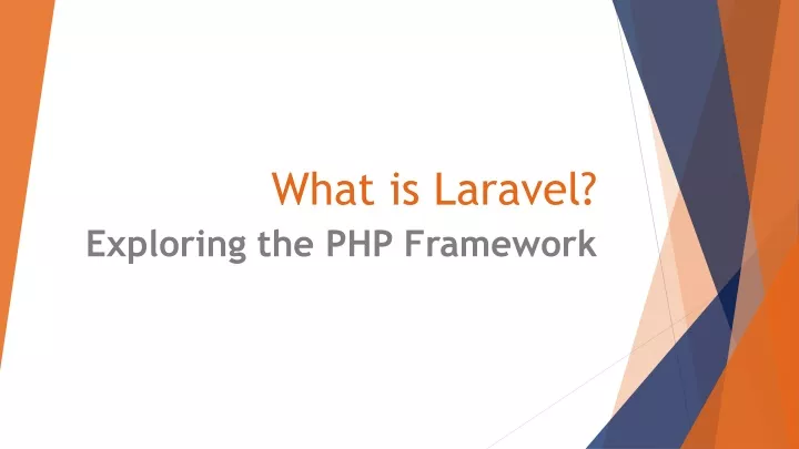 what is laravel
