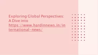 International News | Today Hindi News | international hindi news