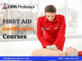 Online First Aid Certification: A Great Way To Gain Valuable Lifesaving Skills