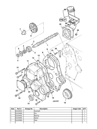JCB TLT 30D (Diesel Engine) Teletruk Parts Catalogue Manual (Serial Number 00788000-00788999)