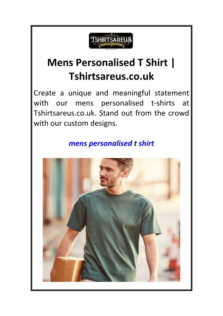 mens personalised t shirt tshirtsareus co uk