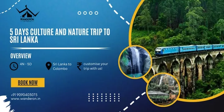 5 days culture and nature trip to sri lanka