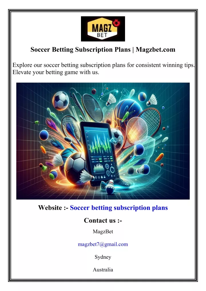 soccer betting subscription plans magzbet com