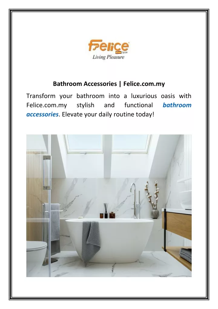 bathroom accessories felice com my