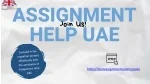 Assignment Help Services Online in UAE - slide 1