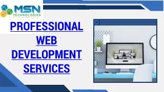 Professional Web Development Services In Najafgarh - PPT
