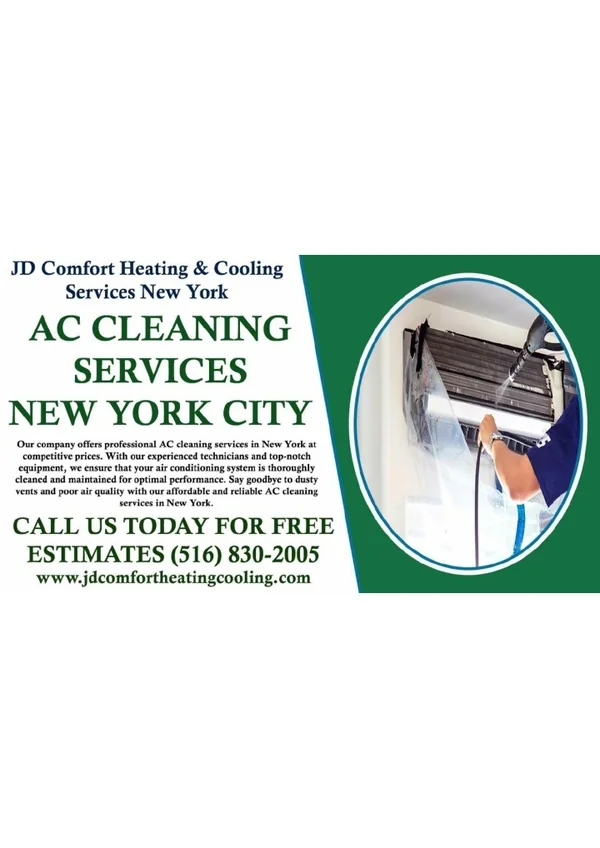 JD Comfort Heating & Cooling Services New York