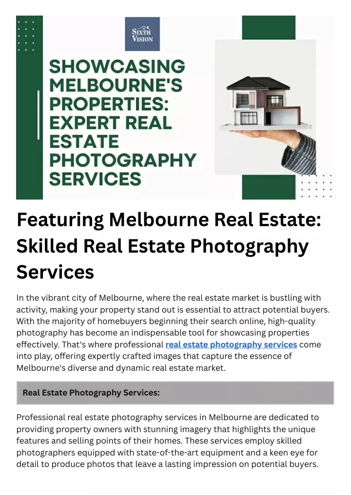 featuring melbourne real estate skilled real