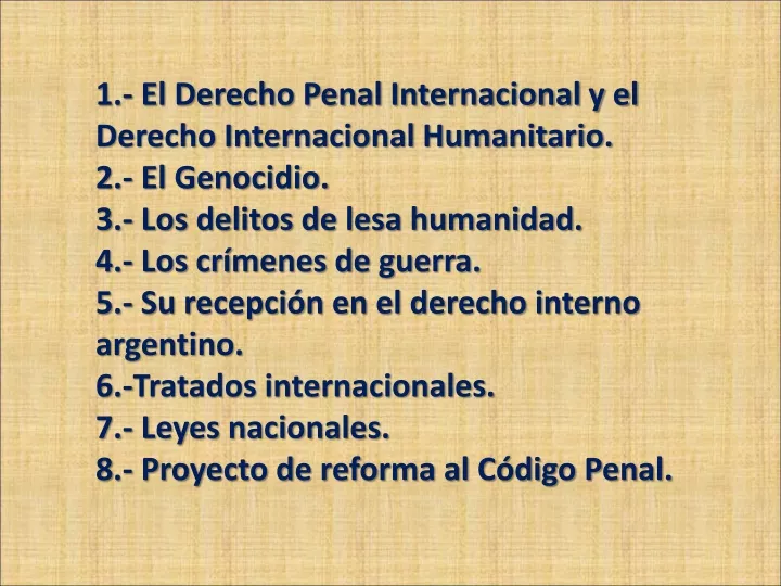 1 el derecho penal internacional y el derecho
