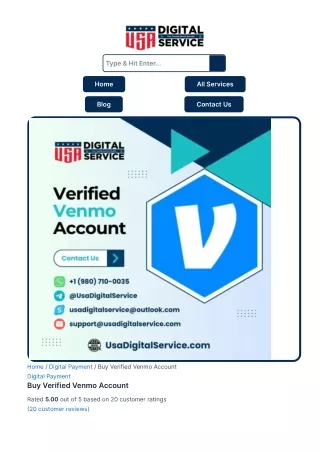 Buy Verified Venmo Account
