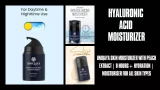 Buy hyaluronic acid moisturizer online @Uniqaya