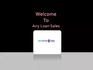 Debt Consolidation Loan With Low Monthly Payment in Australia | Any Loan Sales