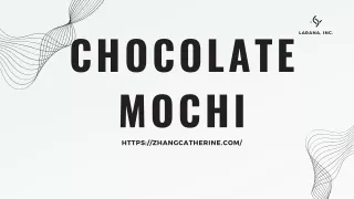 Chocolate Mochi