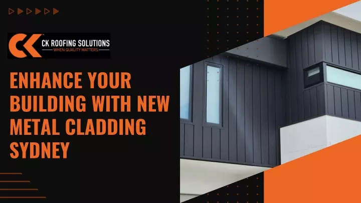 enhance your building with new metal cladding