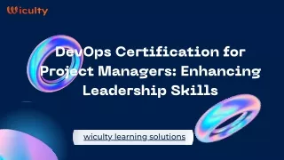 DevOps Certification for Project Managers Enhancing Leadership Skills