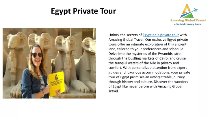 egypt private tour