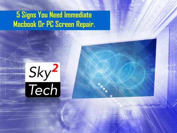 5 signs you need immediate macbook or pc screen
