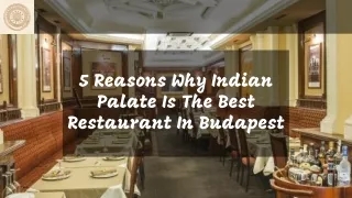 Find The Best Restaurant in Budapest For Memorable Dining Experience