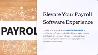 Elevate Your Payroll Software Experience