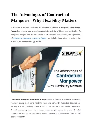 The Advantages of Contractual Manpower Why Flexibility Matters (1)