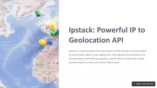 IP to Geolocation API: A Brief Overview