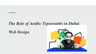 The Role of Arabic Typography in Dubai Web Design