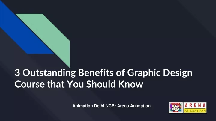 3 outstanding benefits of graphic design course that you should know