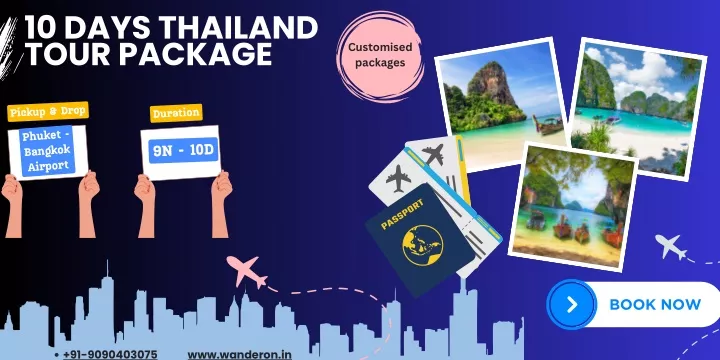 10 days thailand tour package