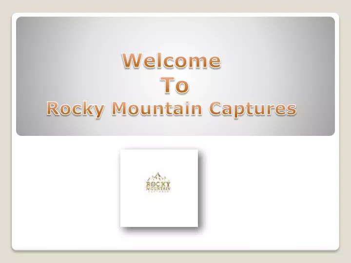 welcome to rocky mountain captures