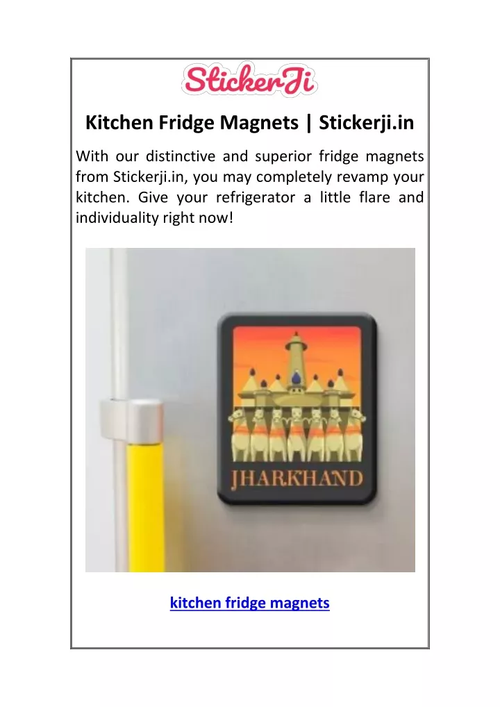 kitchen fridge magnets stickerji in
