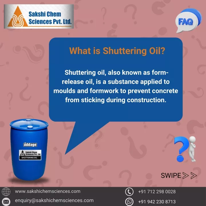 what is shuttering oil
