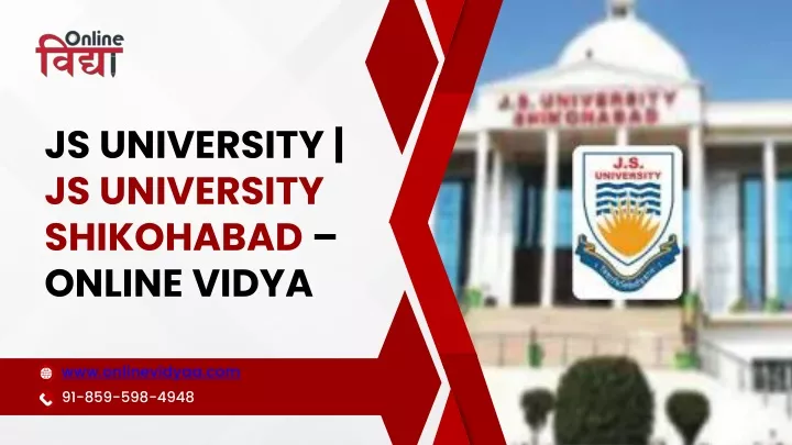 js university js university shikohabad online