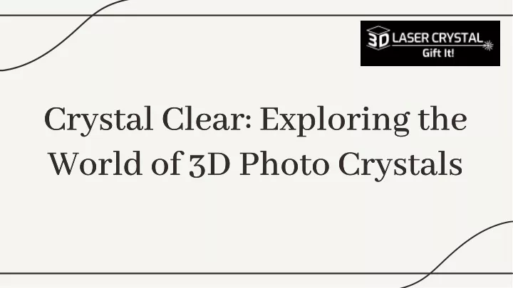 crystal clear exploring the world of 3d photo
