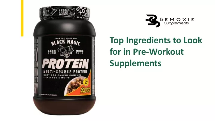 top ingredients to look for in pre workout