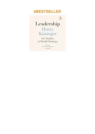 download✔ Leadership: Six Studies in World Strategy