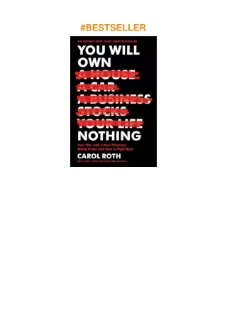 ❤download You Will Own Nothing: Your War with a New Financial World Order and How to Fight Back