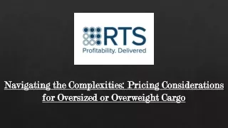 navigating the complexities pricing