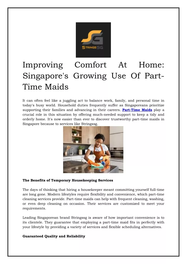 improving singapore s growing use of part time