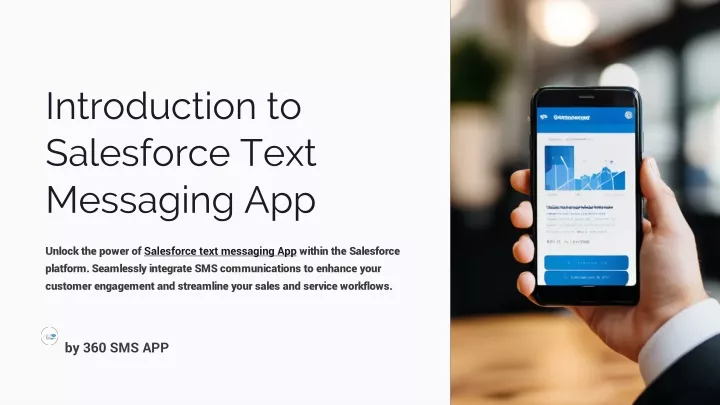 introduction to salesforce text messaging app