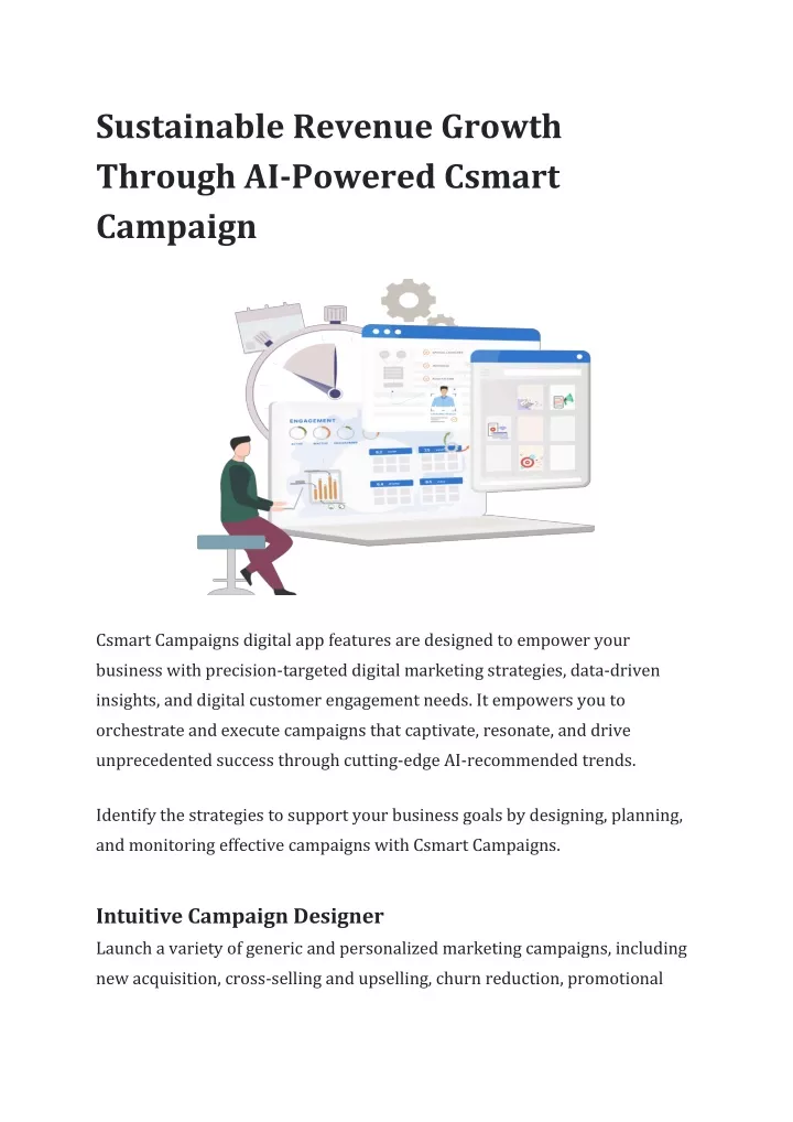 sustainable revenue growth through ai powered