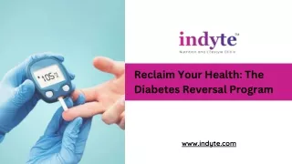 Reclaim Your Health The Diabetes Reversal Program