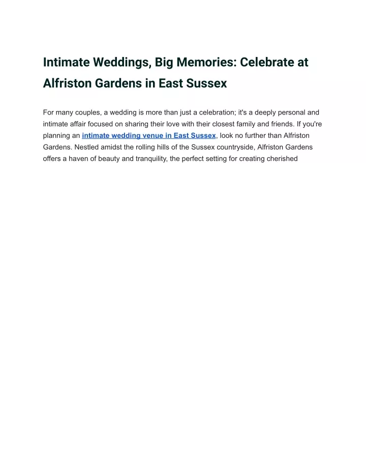 intimate weddings big memories celebrate at