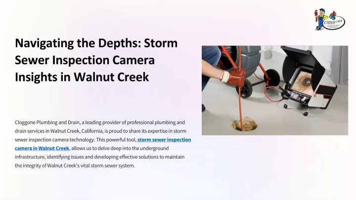 navigating the depths storm sewer inspection