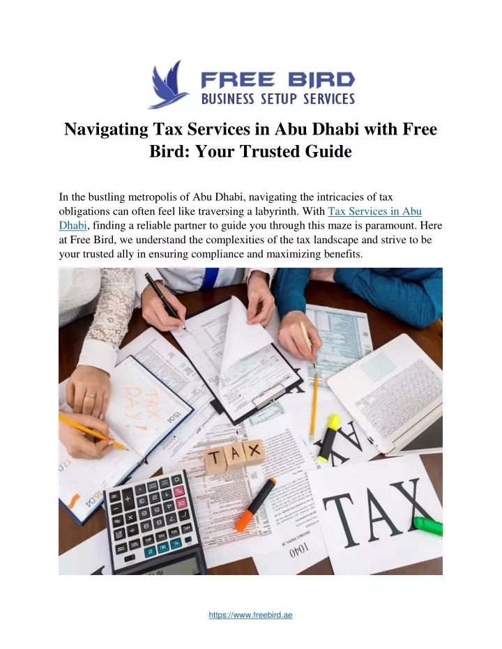 navigating tax services in abu dhabi with free