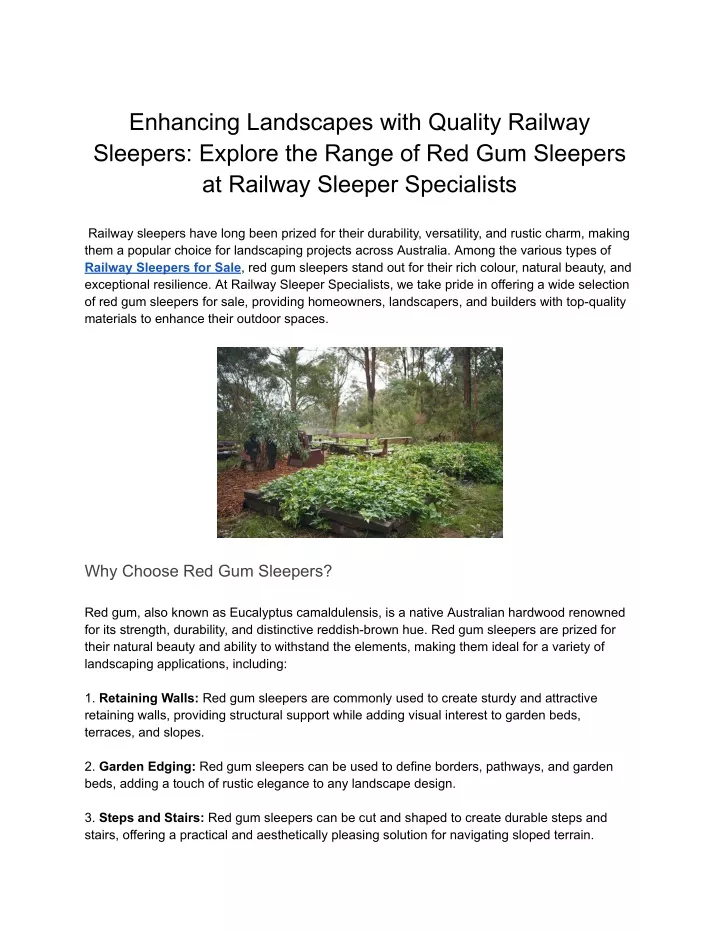 enhancing landscapes with quality railway
