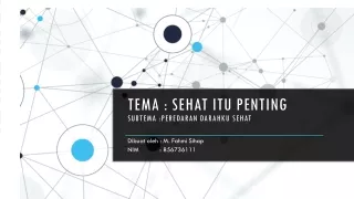 tema sehat itu penting subtema peredaran darahku sehat