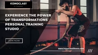Experience the Power of Transformations Personal Training Studio (1)