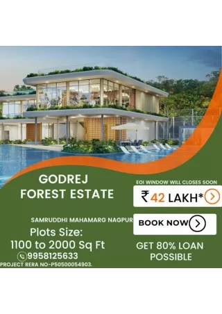 Book Your EOI Get Plots in Godrej Forest Estate Nagpur Today!